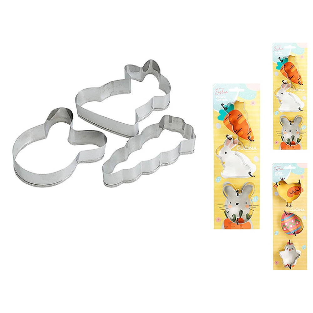 Set forme pentru biscuiti 3buc