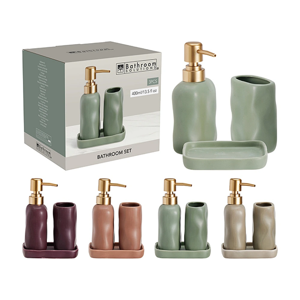 Set pentru baie din ceramica Bathroom 3buc