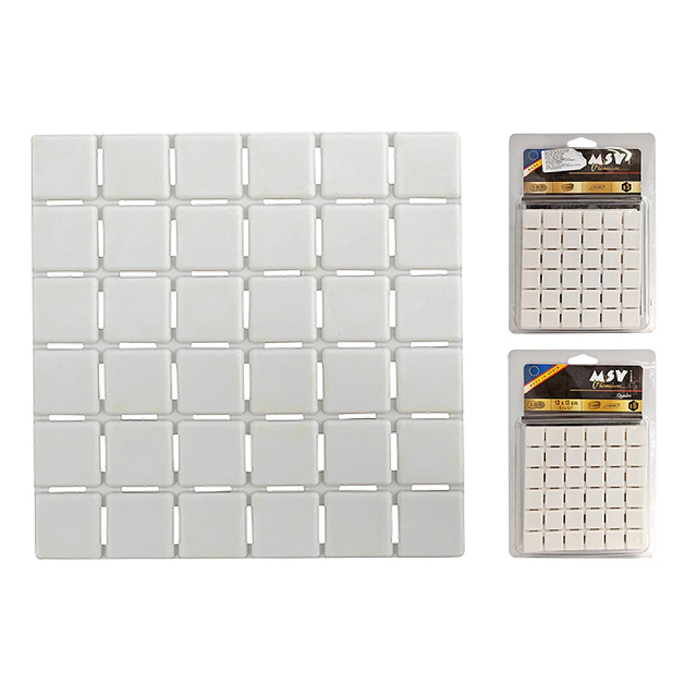 Set covoras pentru baie 5 buc 13X13cm MSV 