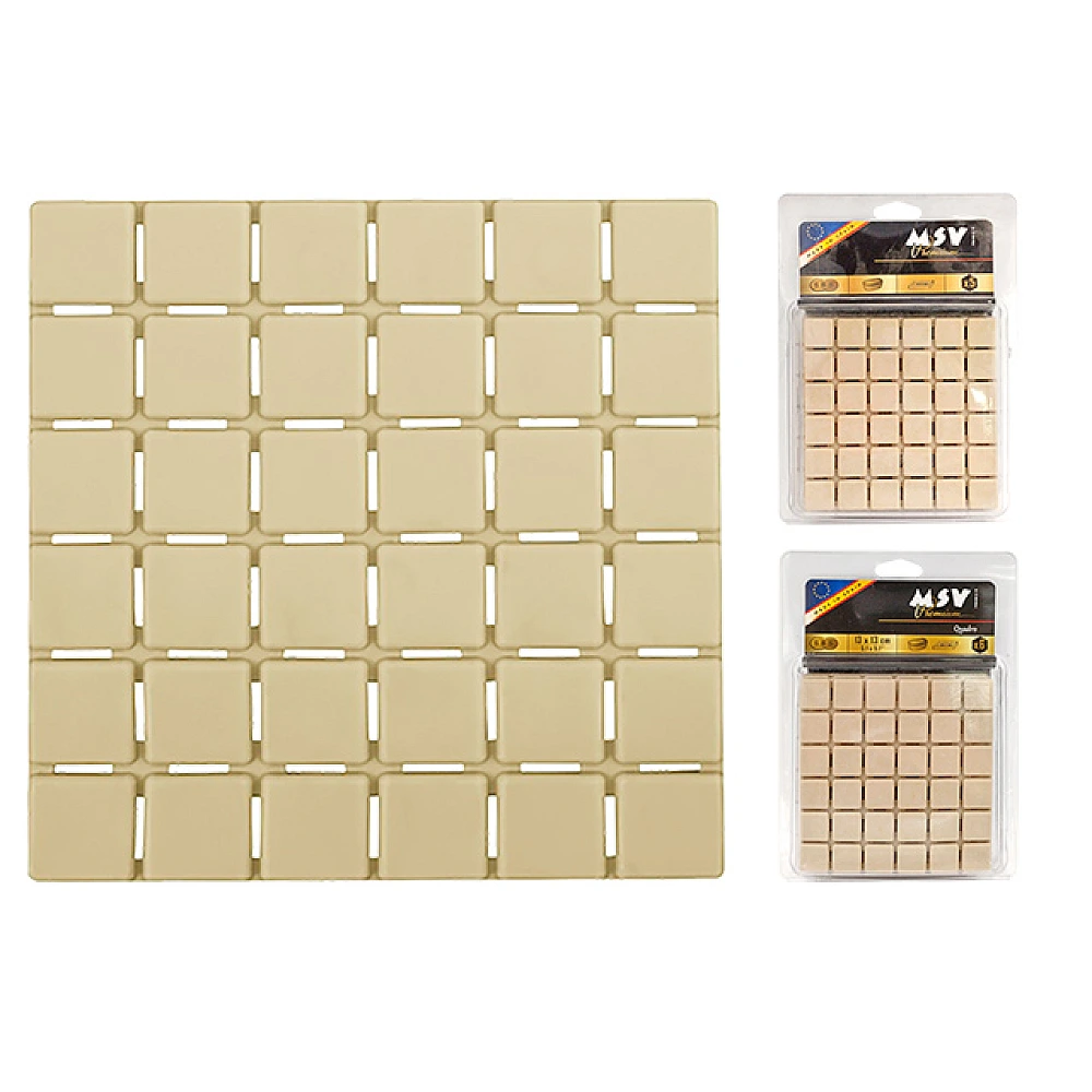 Set covoras pentru baie 5+1buc 13X13cm MSV 