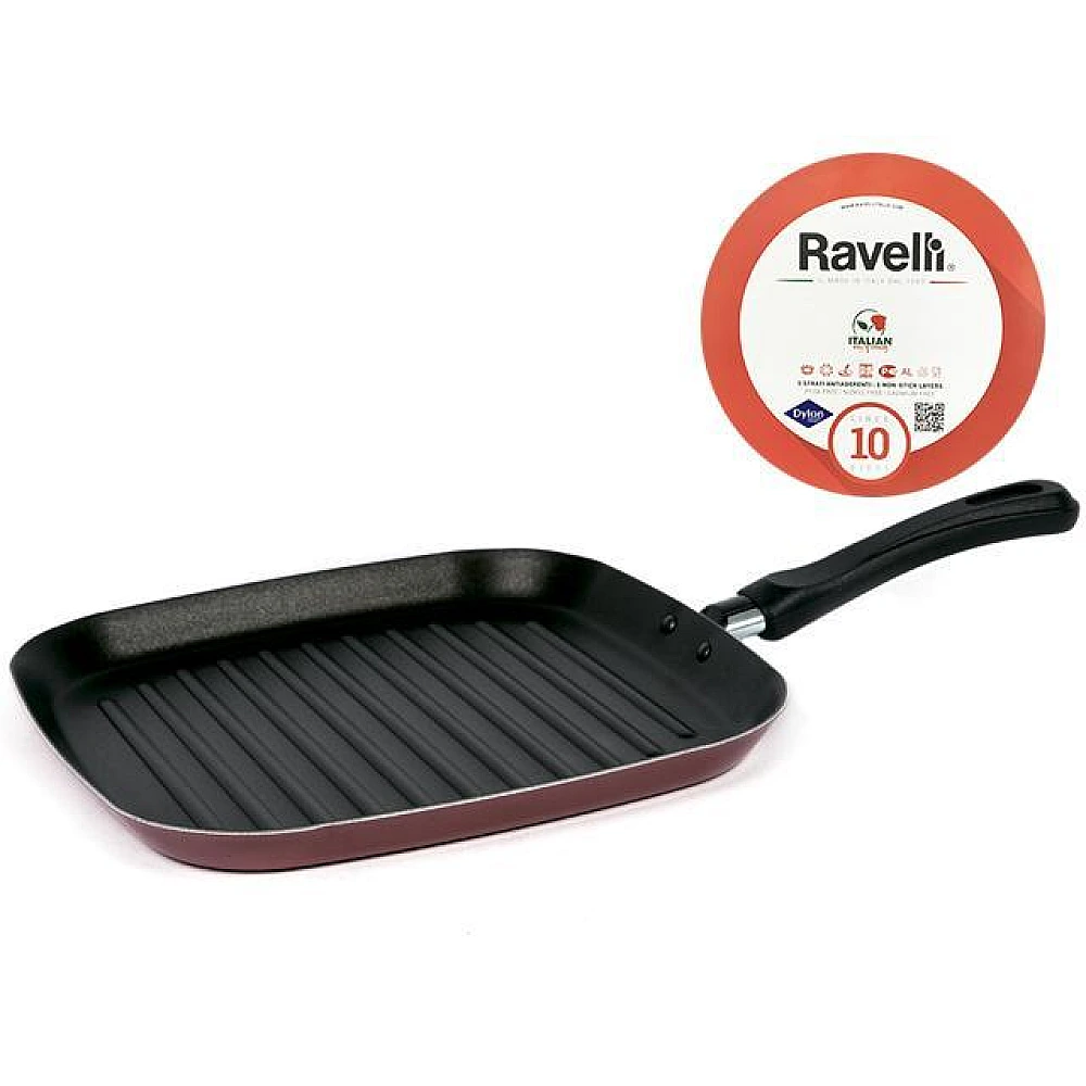 Tigaie gril Ravelli N10 28X28cm