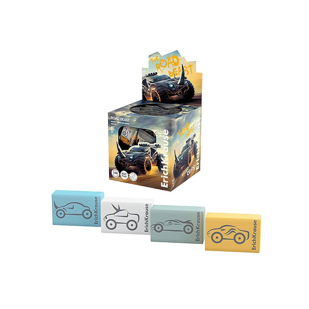 Ластик ErichKrause Road Beast
