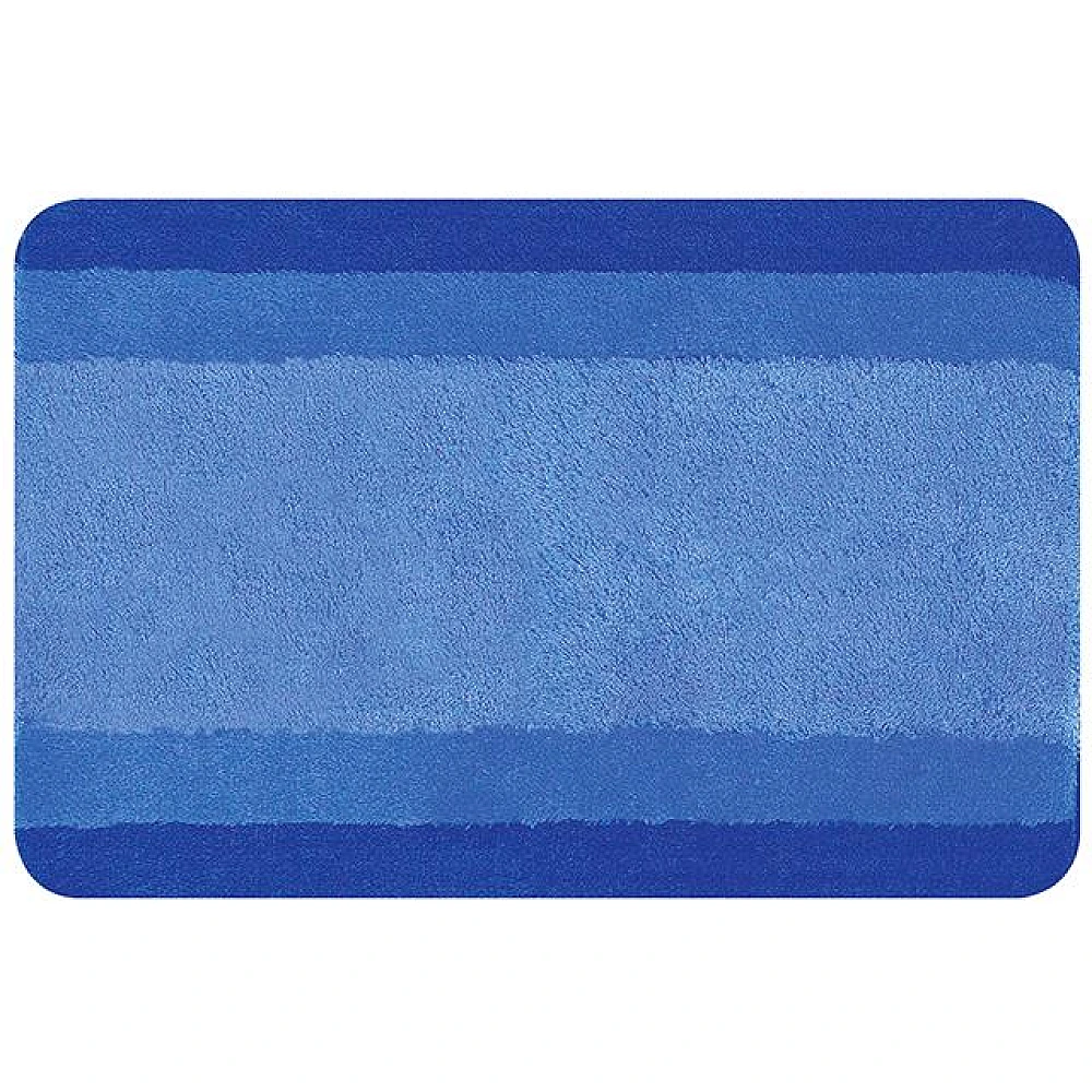 Covoras pentru baie 55X65cm Spirella Balance albastru, microfibra