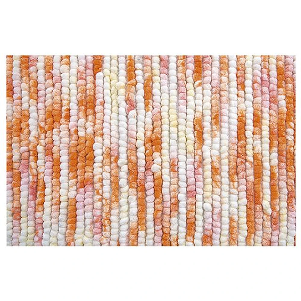 Covoras pentru baie 55X65cm Spirella Kito orange, microfibra