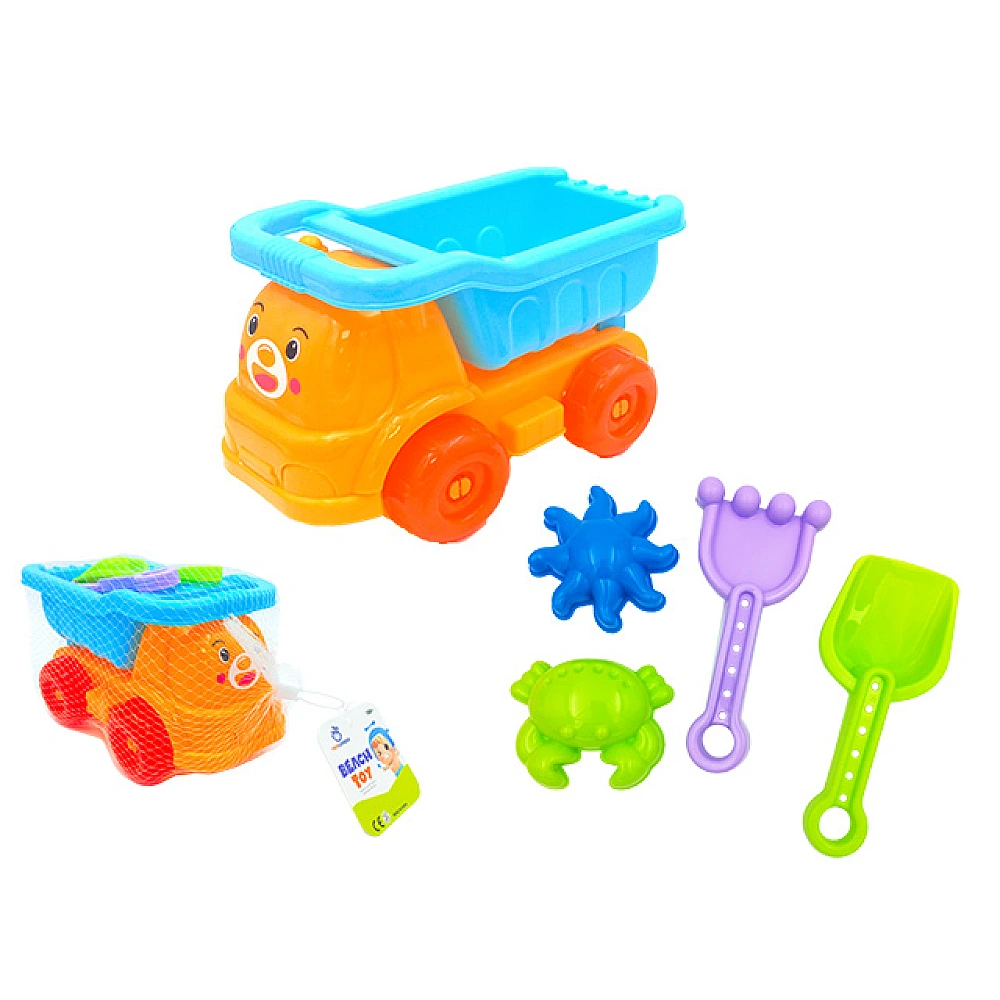 Set de jucarii pentru nisip in masina 5buc, 25X15cm