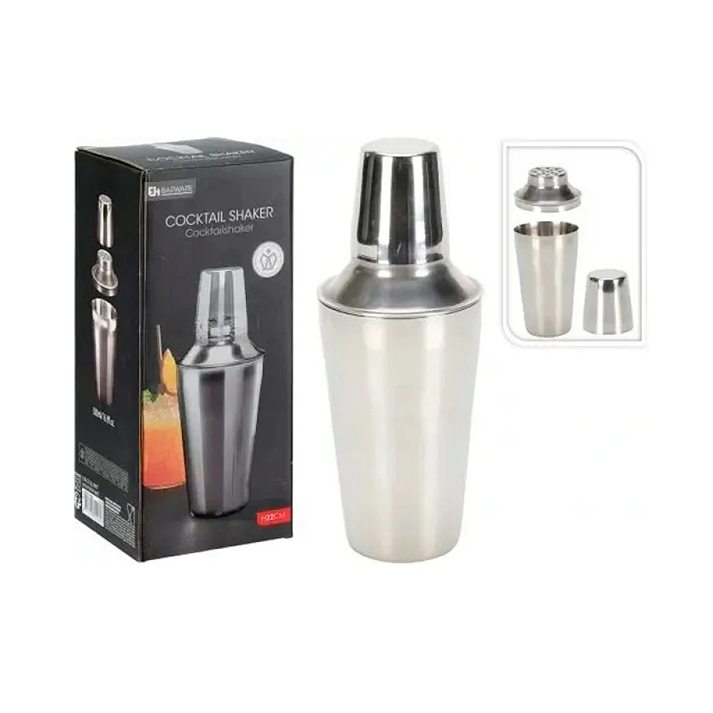 Shaker EH 500ml D9cm, H22cm, oțel inoxidabil