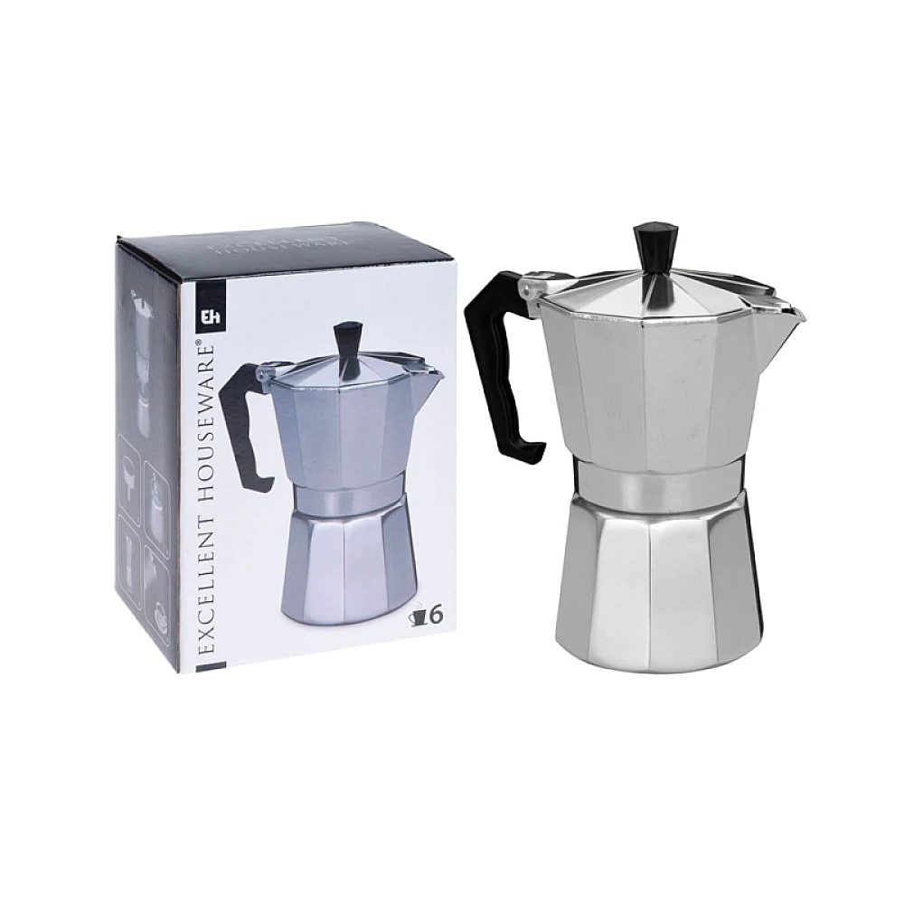 Ibric de cafea pentru 6 cani EH din aluminiu