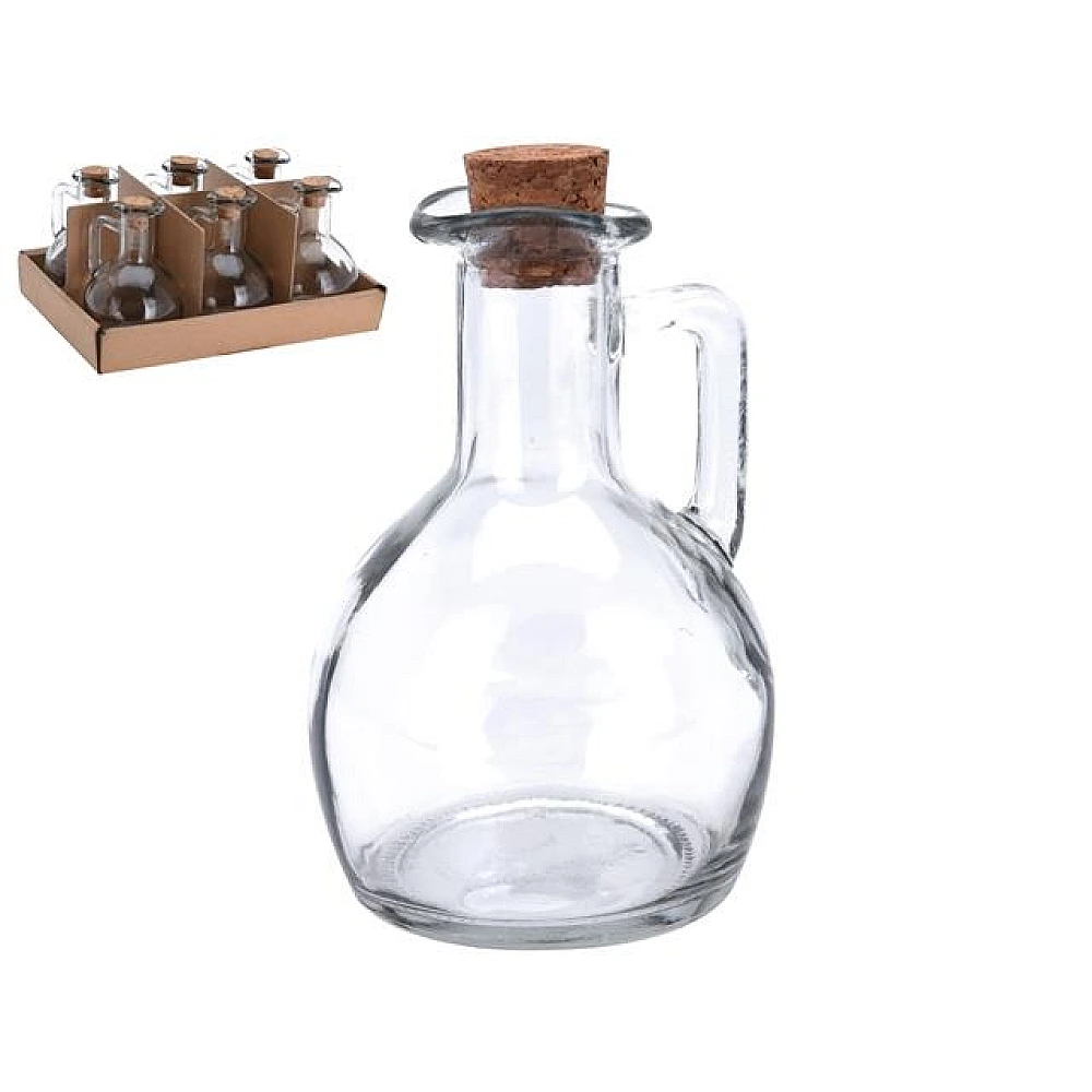 Sticla pentru ulei/otet EH 150ml, 11cm, cu dop din pluta