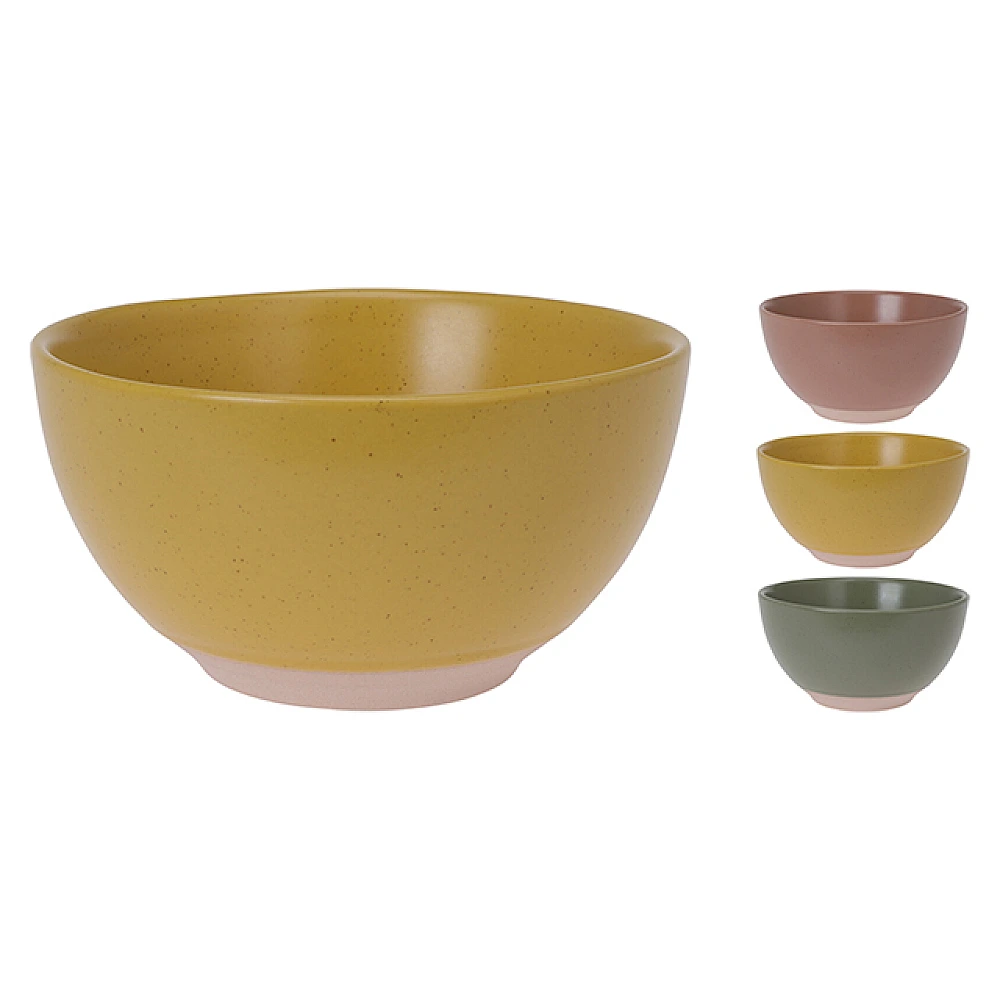 Slatieră din ceramică 14cm, 3 culori, cu model punctat