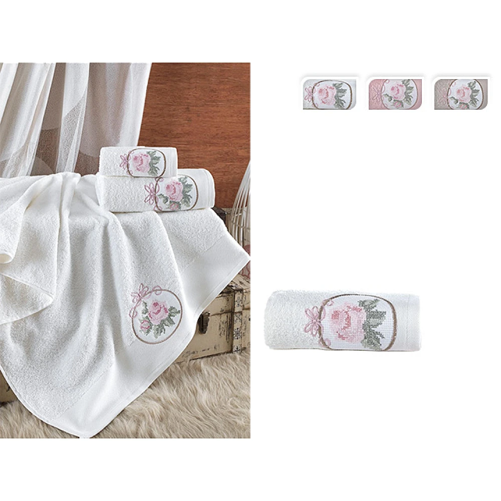 Prosop 50X90 cm Ellia Soft Sahika, bumbac, 500GSM, 3 culori