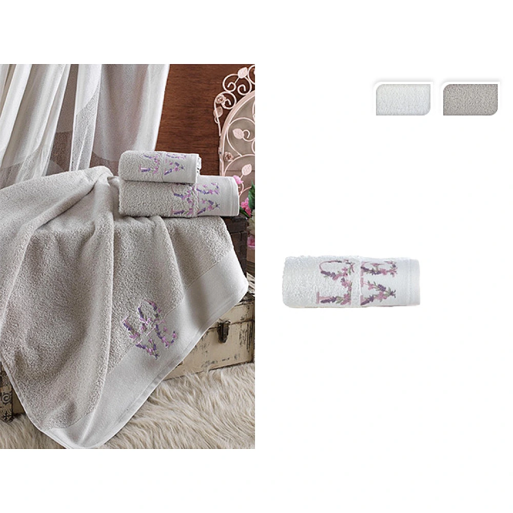 Prosop 30X50 cm Ellia Soft Love, bumbac, 500GSM, 2 culori