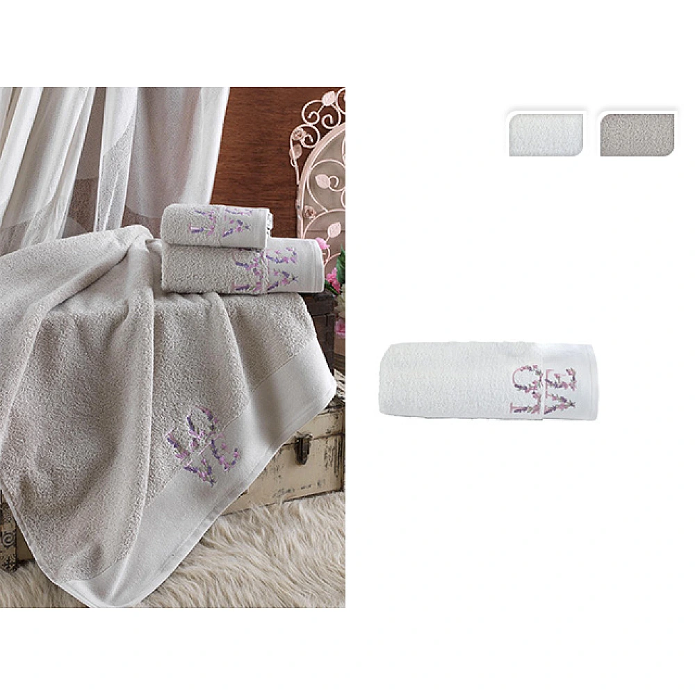 Prosop 50X90 cm Ellia Soft Love, 100% bumbac, 500GSM, 2 culori