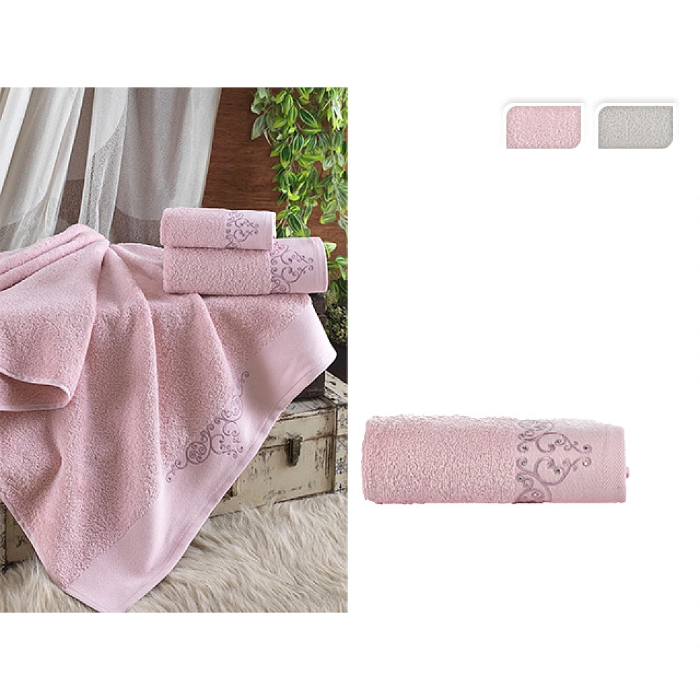 Prosop 50X90 cm Ellia Soft Christina, 100% cotton, 500GSM, 2 culori