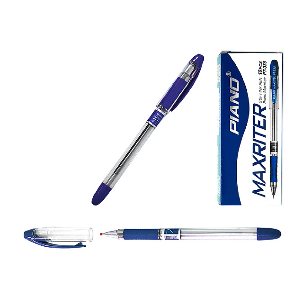Pix cu bila PT-335 soft ink, albastru