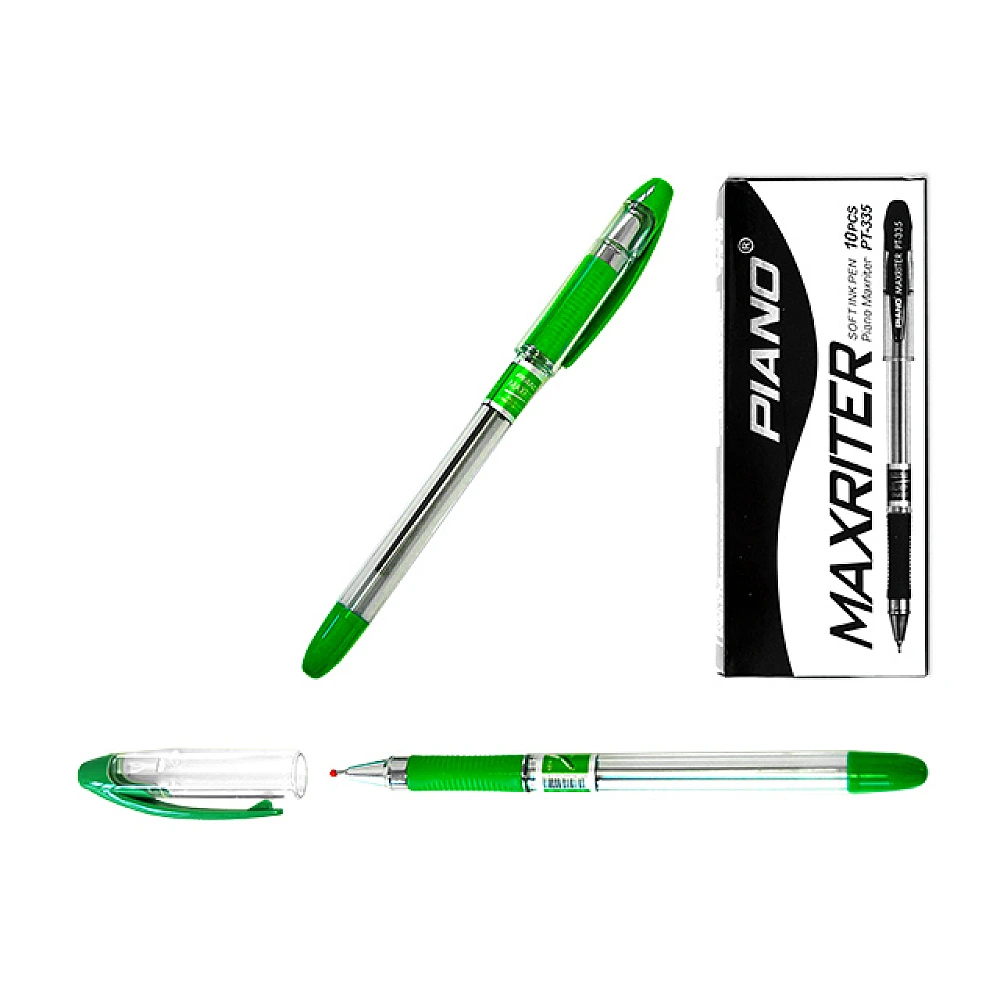 Pix cu bila PT-335 soft ink, verde