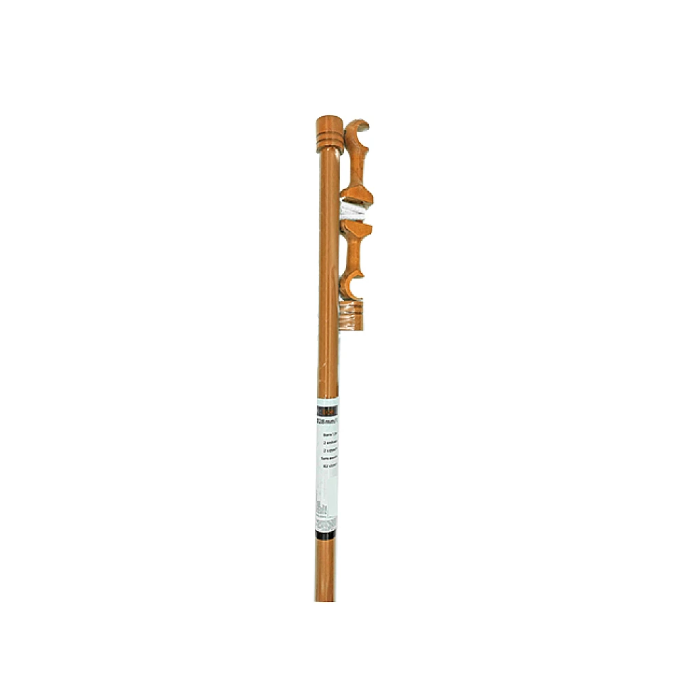 Tija pentru perdea din lemn 180cm D28mm Luance, marou