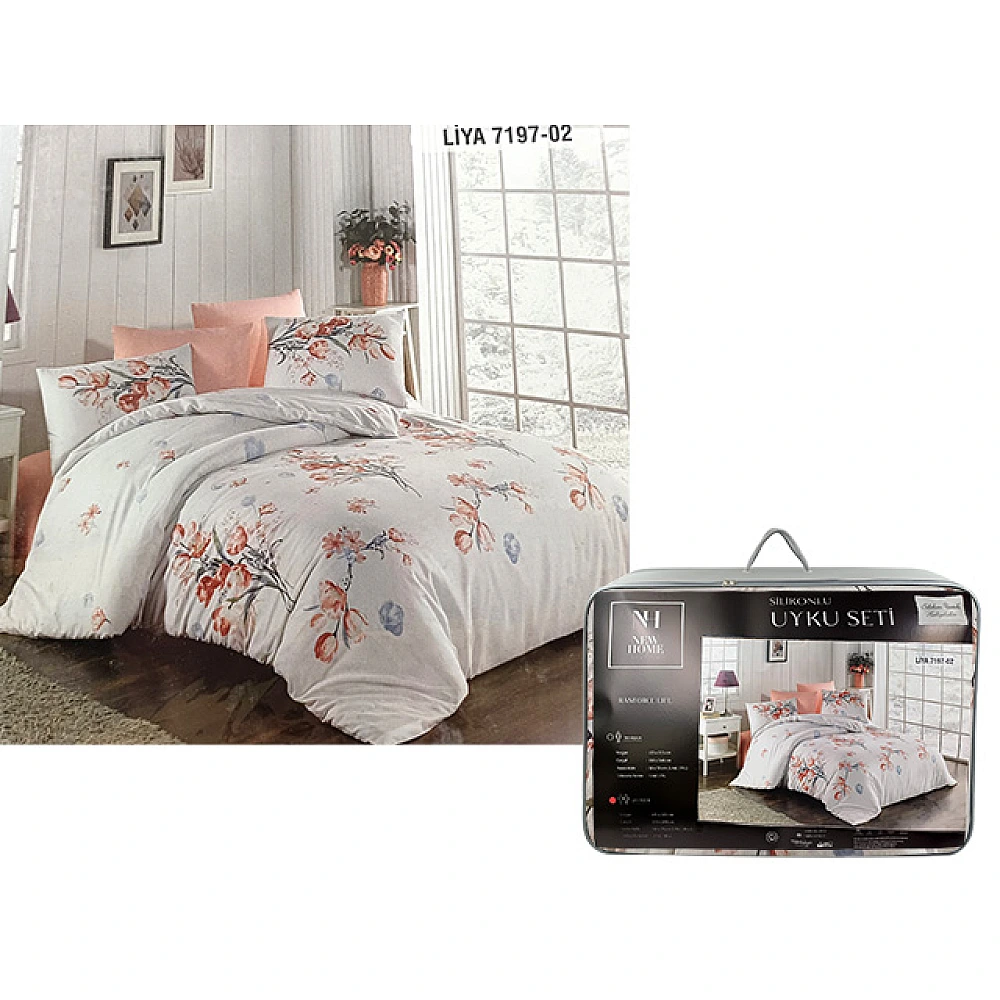 Lenjerie de pat 2pers cu plapuma si perne NH Comforter Liya