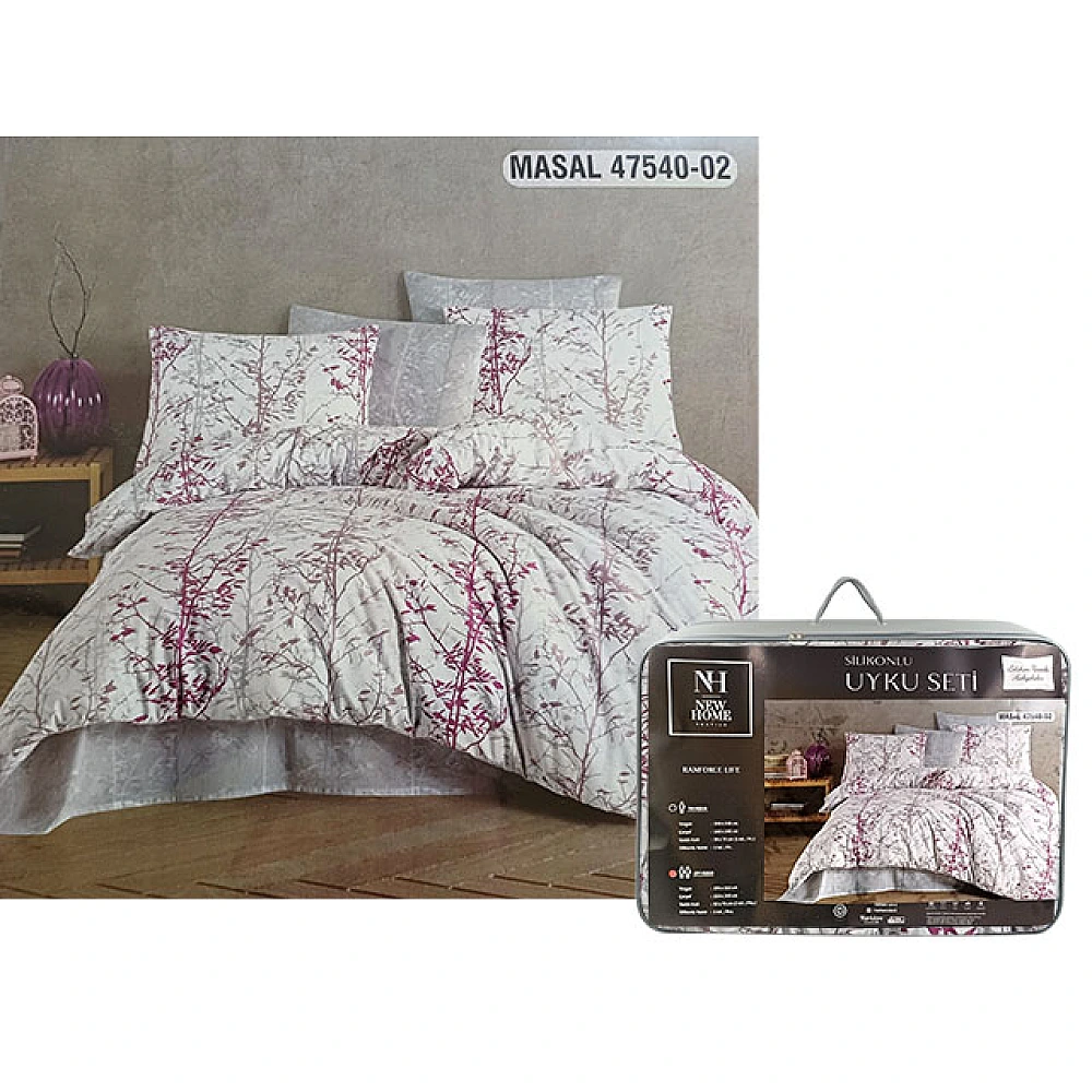 Lenjerie de pat 2pers cu plapuma si perne NH Comforter Masal