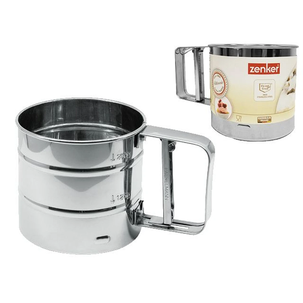 Sita-cupa pentru faina Zenker D10.5cm, metal