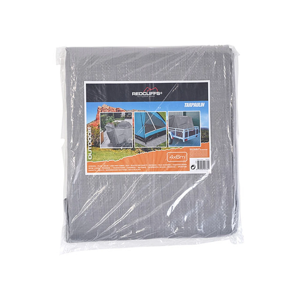 Cort baldachin Redcliffs 4X6m cu inele din aluminiu pentru franghie