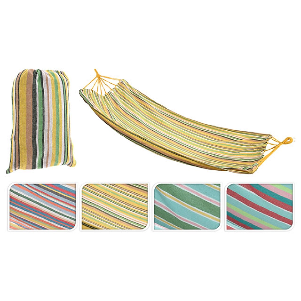 Hamac textil 200X100cm, in dungi
