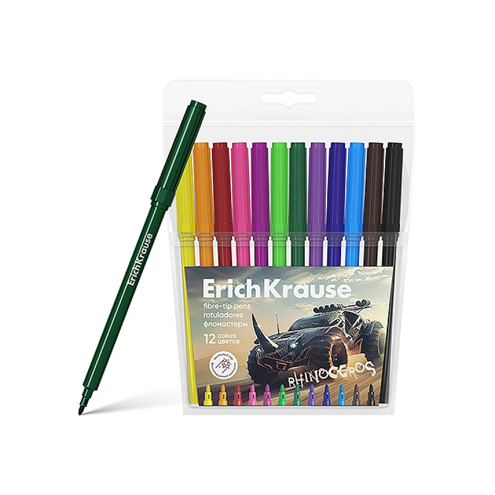 Set carioci 12 buc ErichKrause Road Beast