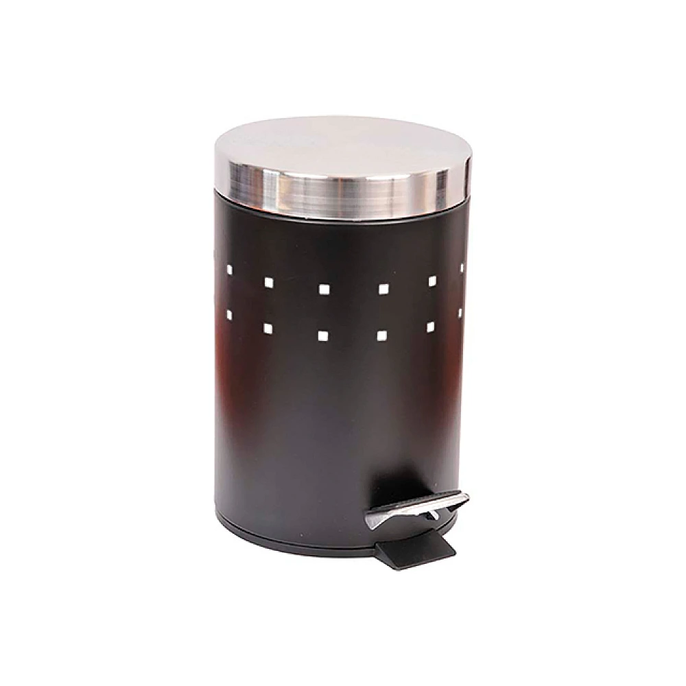 Cos pentru gunoi cu pedala Tendance 3l, 26cm, inox, negru
