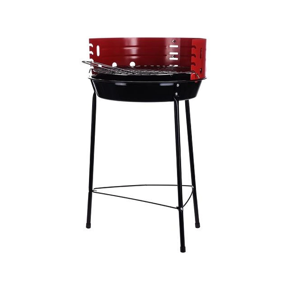 Gratar rotund cu picioare D33cm, H55cm, 2 culori, metal