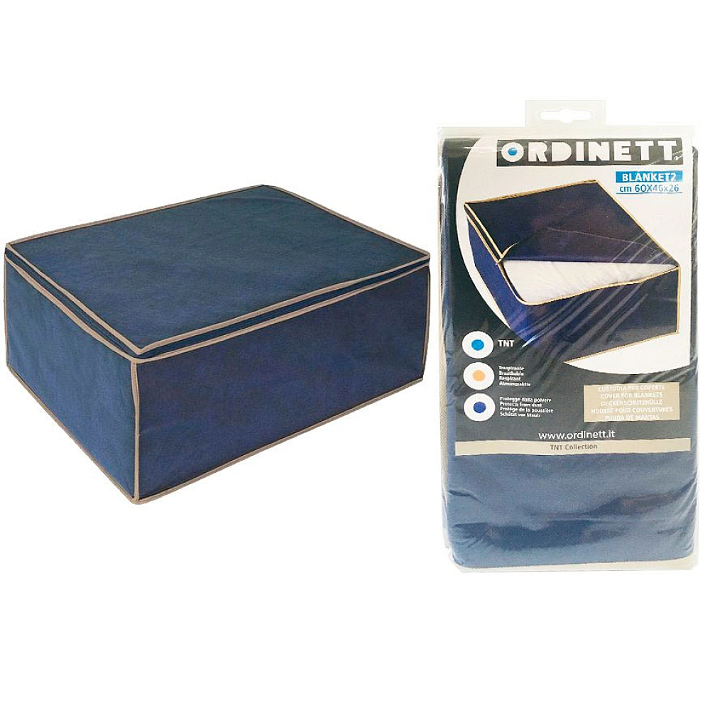 Husă de depozitare Ordinett 60X46X26cm, albastră