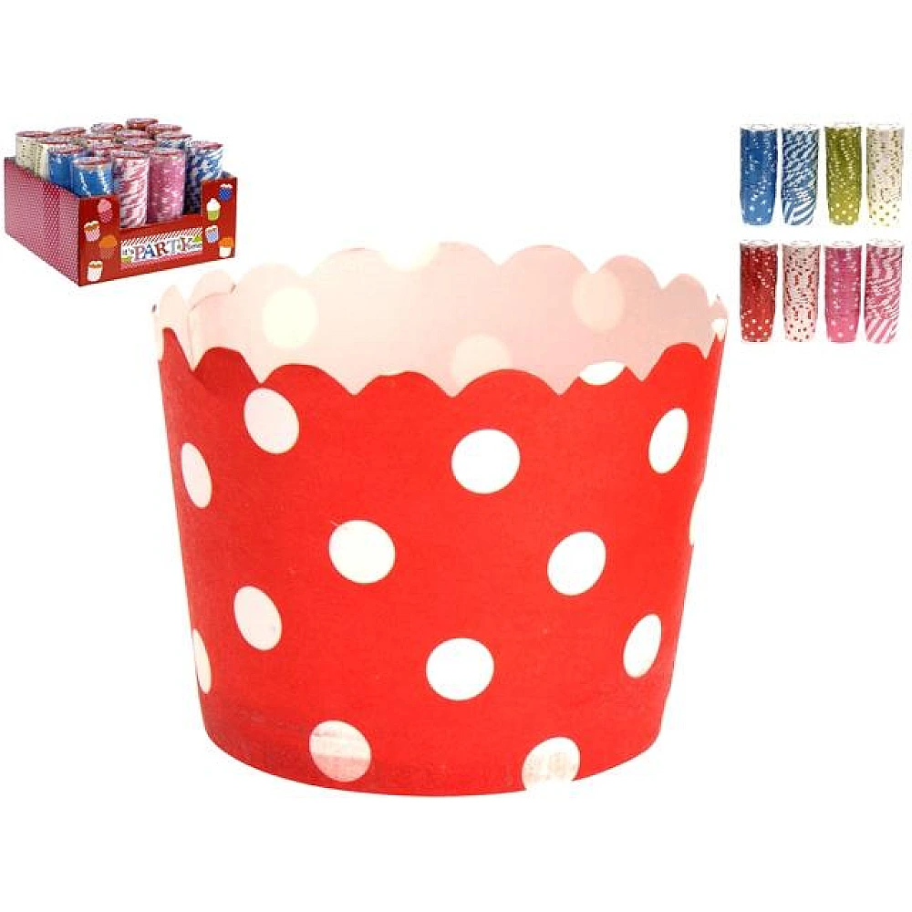 Set de forme pentru checuri din hirtie Party 25buc, D6сm, H4cm