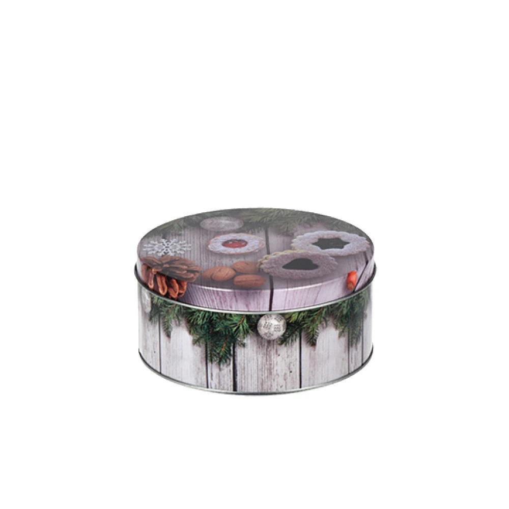 Cutie de Craciun D14cm, H7cm 