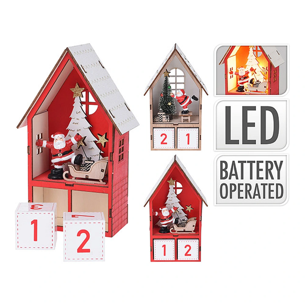 Suvenir din lemn LED 