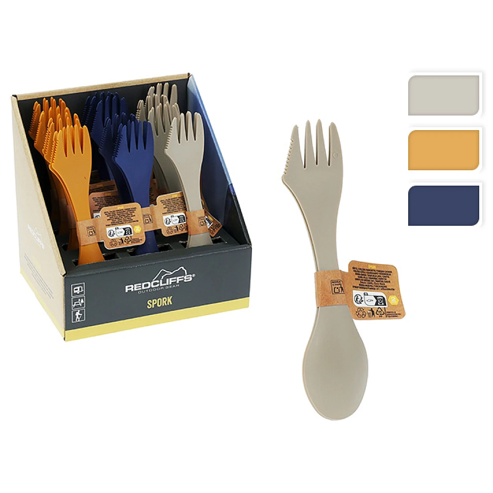 Lingura-furculita-cutit 3in1 17 cm, plastic