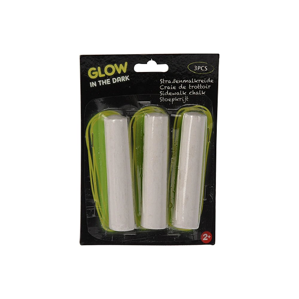 Set de creta fluoriscenta 3buc, 10X2.5cm