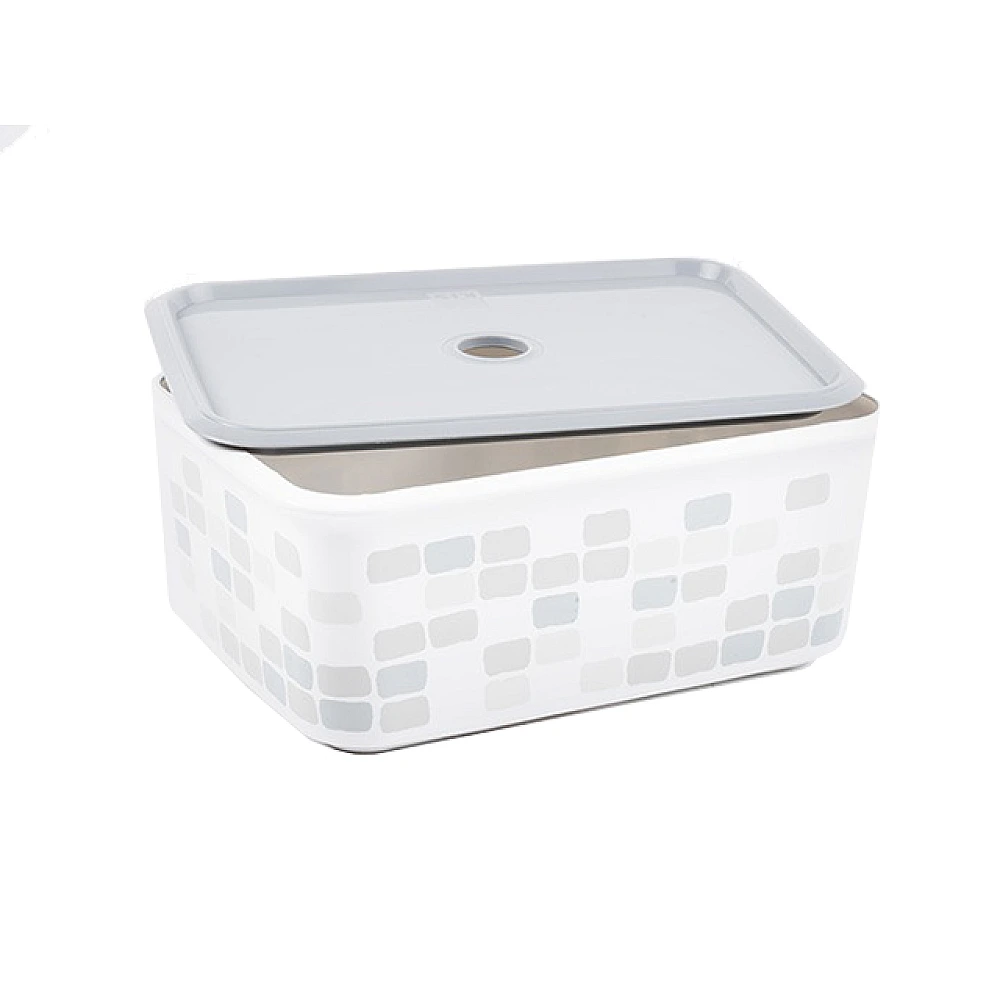 Cutie cu capac KIS Mosaic 24X17.5XH10cm, cu orificiu
