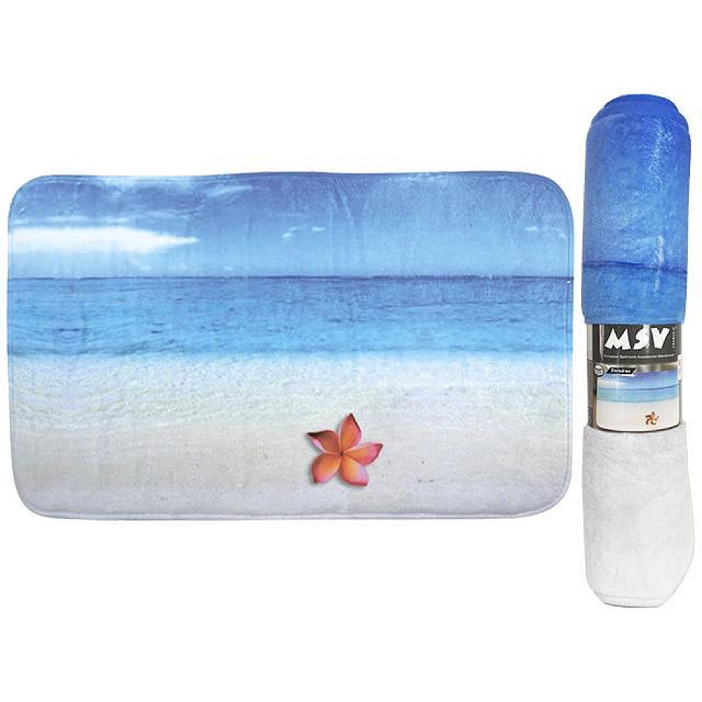 Covoras pentru baie 45X75cm MSV Paradise, microfibra