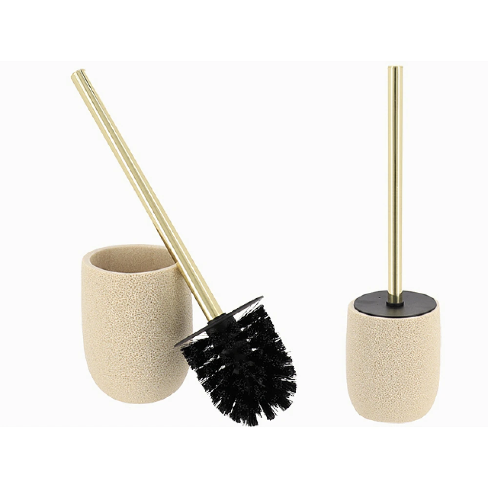 Perie WC cu suport Tendance Trani H39cm, D10cm, polirasina