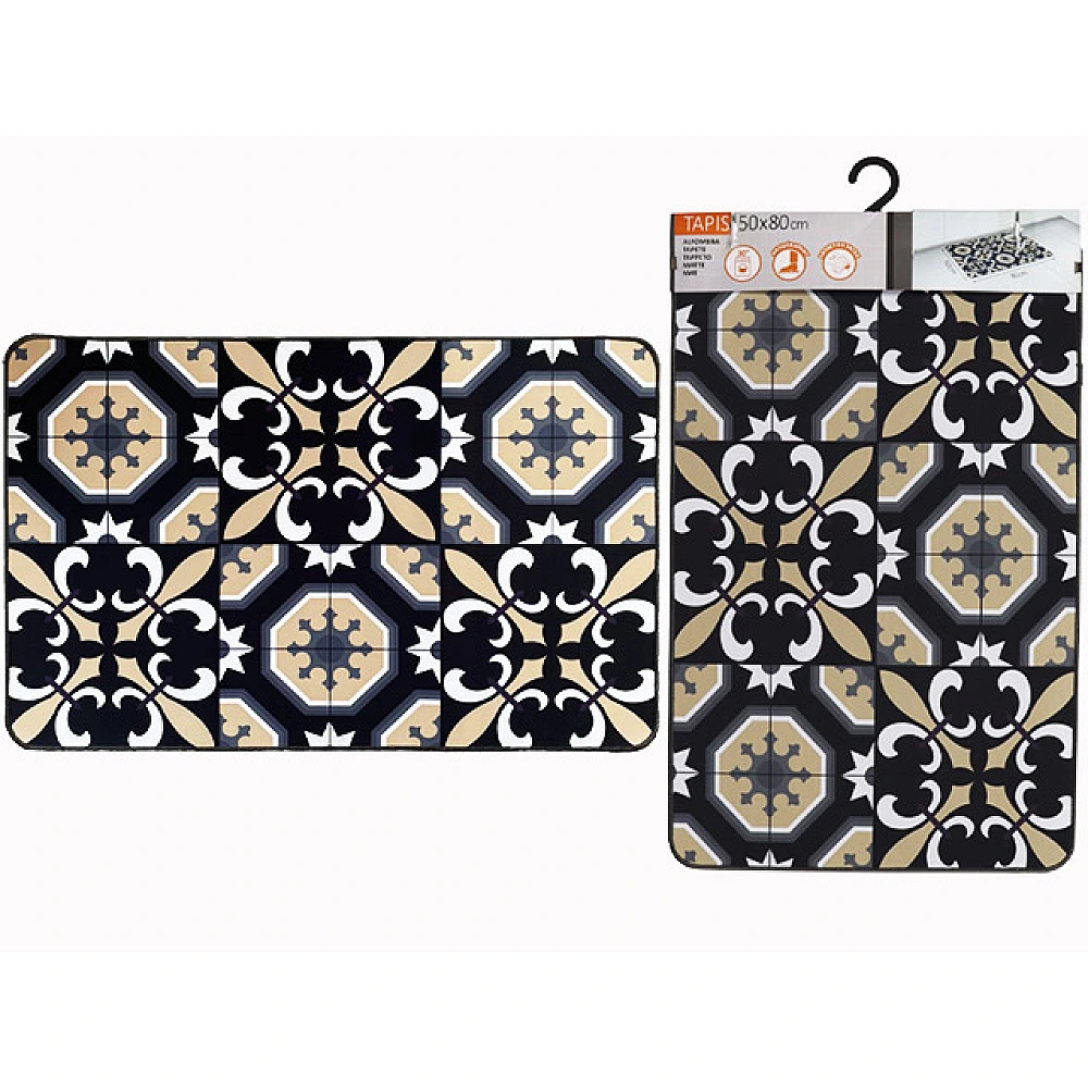 Covoras antiderapant 50X80cm Luance Carmen, poliester/ cauciuc