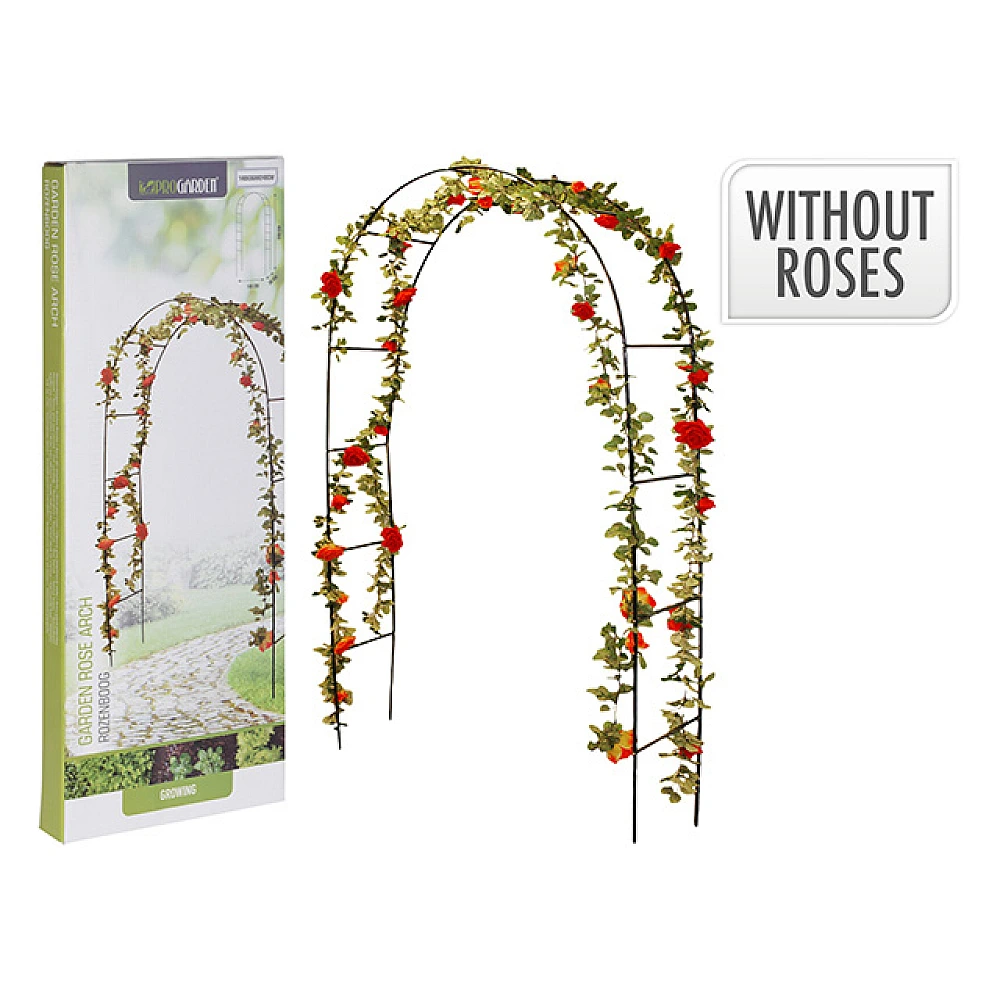 Arcada de gradina pentru flori cataratoare 140X36X240cm, metal