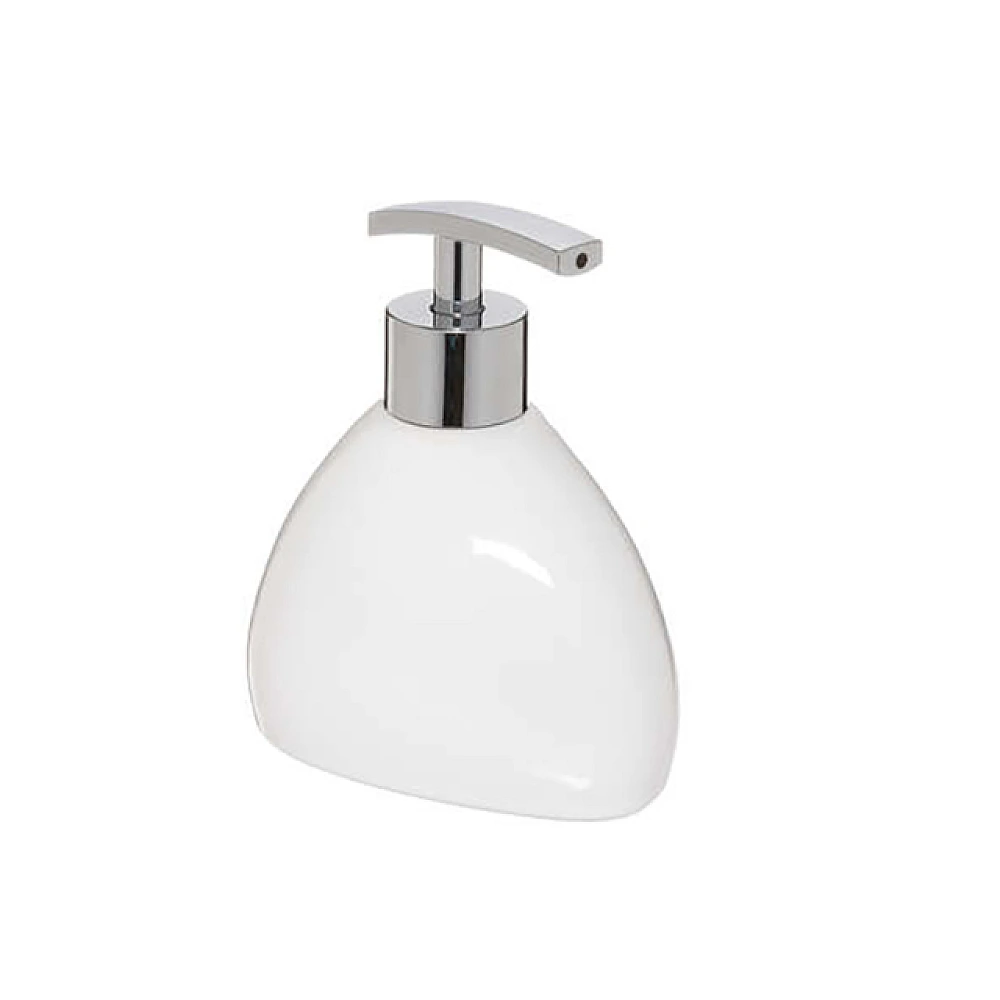 Dozator pentru săpun Five Alandeko 13X11X8.5cm, alb, din ceramică
