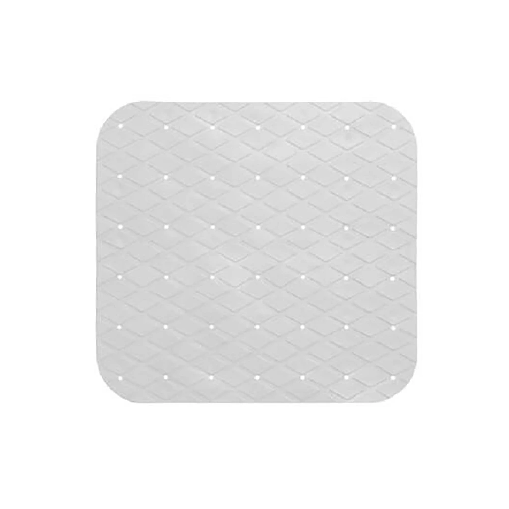 Covoras de baie 50X50cm Five, alb, PVC