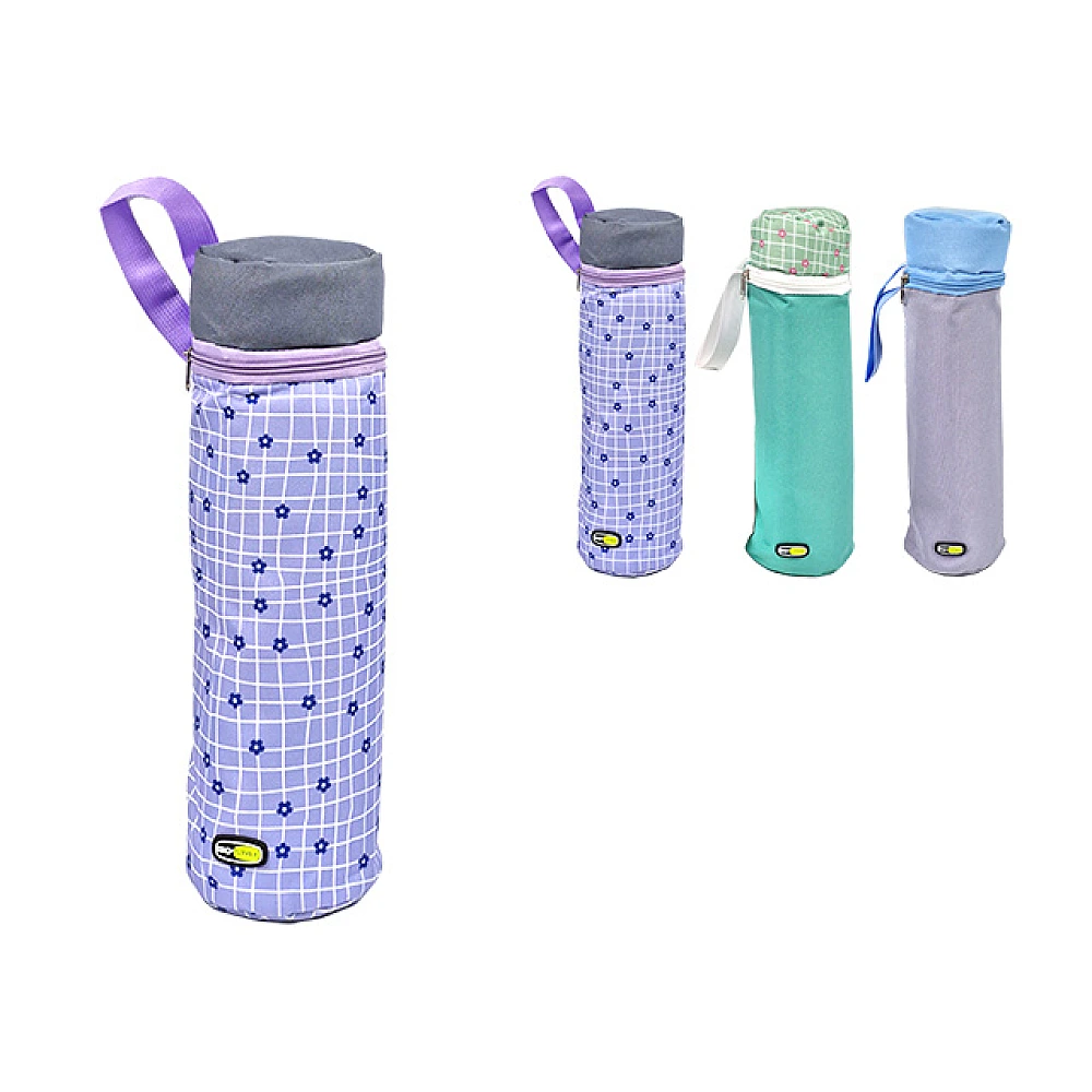 Husa termica textila pentru sticla Chrissy 1.5 l, 10.5X36 cm