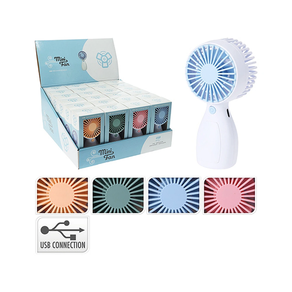Mini ventilator cu USB 6X4.5X12.5 cm