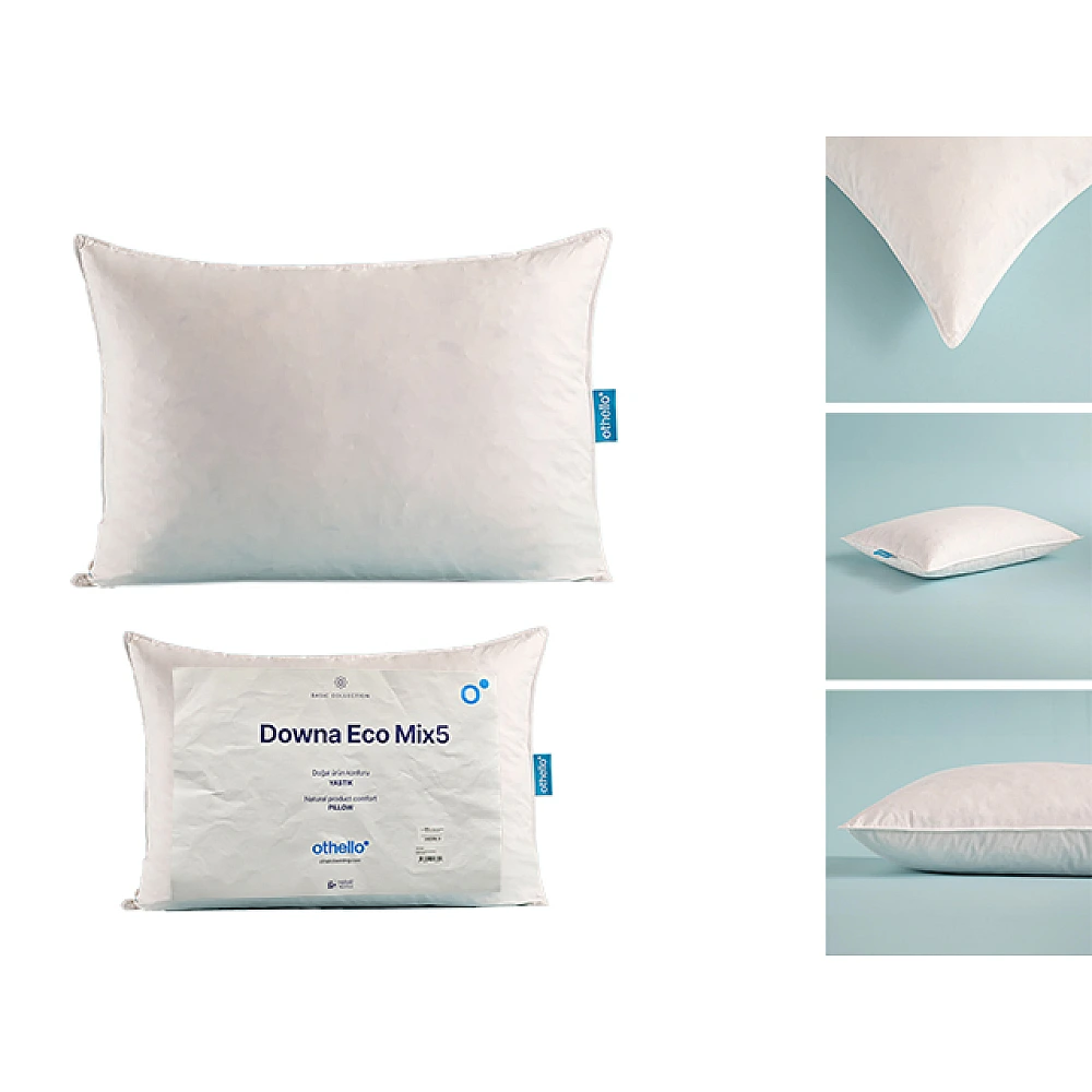 Perna 50X70cm Othello Downa Eco Mix-5, 5% puf, 55% pene, 40% nanofibra
