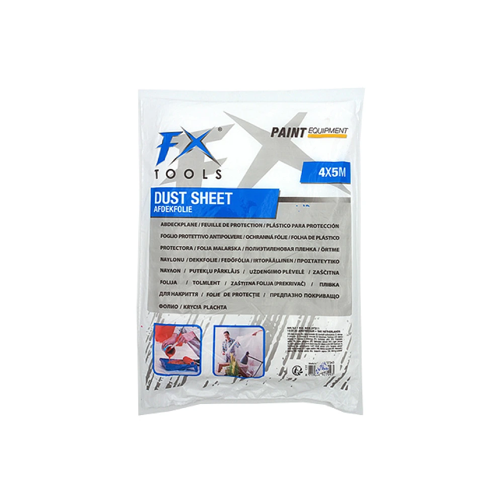 Pelicula de protectie pentru lucrarile de reparatie FX 4X5m
