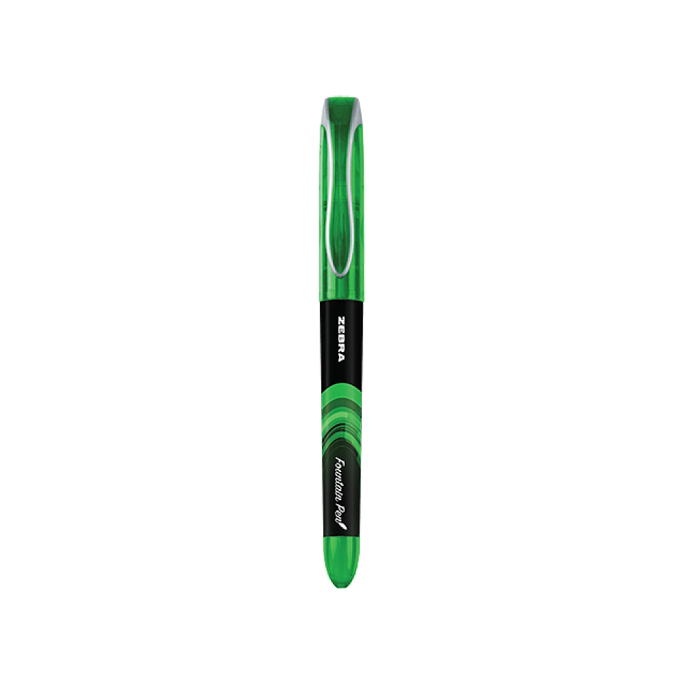 Stilou Zebra Fountain, 0.6 mm, verde