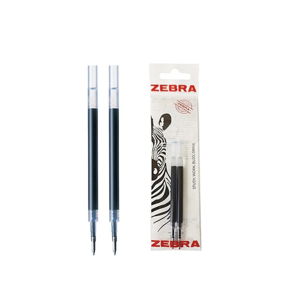 Rezerva pix cu gel Zebra JF, albastru, 0.7 mm, 2buc