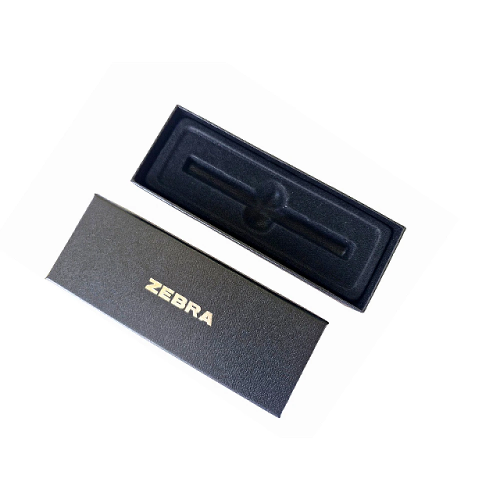 Cutie cadou pentru stilou Zebra GB116 14.3X5.4X2.6 cm, neagra
