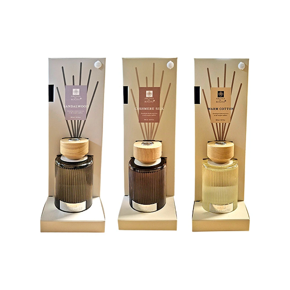 Odorizant de camera 500 ml + 8 baghete, 3 arome