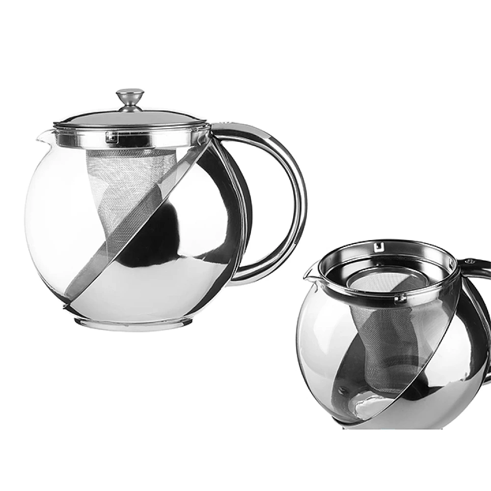 Ceainic pentru infuzie cu filtru din sticla 1.1l SG